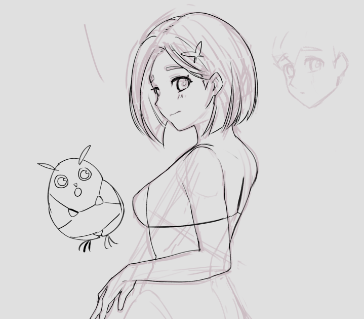 胸がないばかりにこれでいいんか…?って調べながらやってた