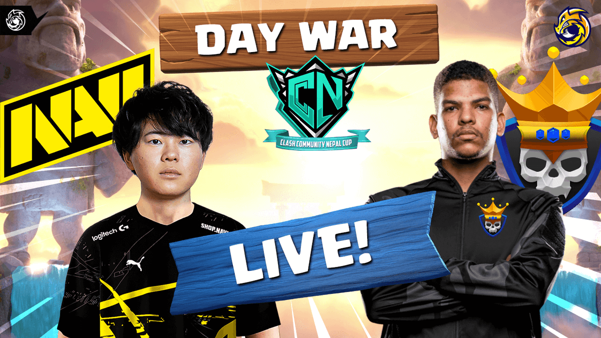 Sockers_'s tweet photo. 15.00 CET ⏰️ 09.00 EST
➡️https://t.co/q9vqqzaPwN
Domingo DOBLE‼️
SÚPER GUERRA de Dos titanes
@NAVI_coc VS @ClashChamps_CoC
En la #nepalcup
Y luego :
@VatangCoC VS @FuChingCoC
EN LA #cosmoleague
🎊🎊🎊
RT 🔄 Please https://t.co/yvmDwCkjfV