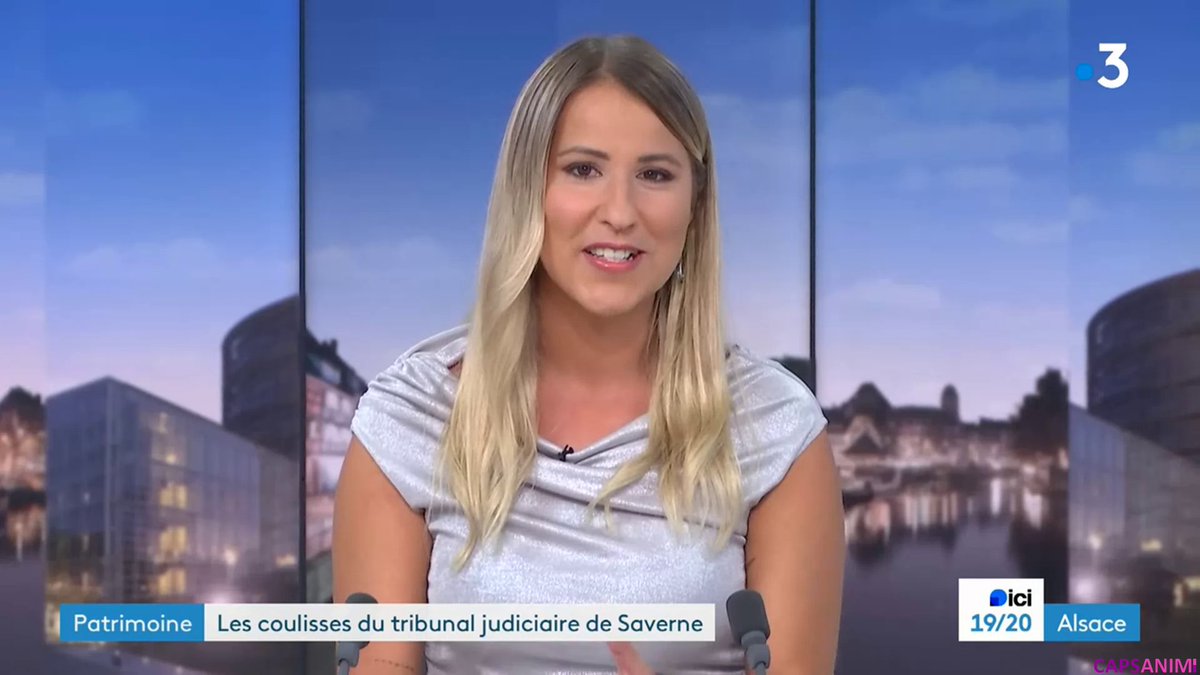 CapsAnim's tweet photo. @Louisepez 📺 @Louisepez ce soir pour ICI 19/20 sur France 3 Alsace https://t.co/YPbExfi2JP