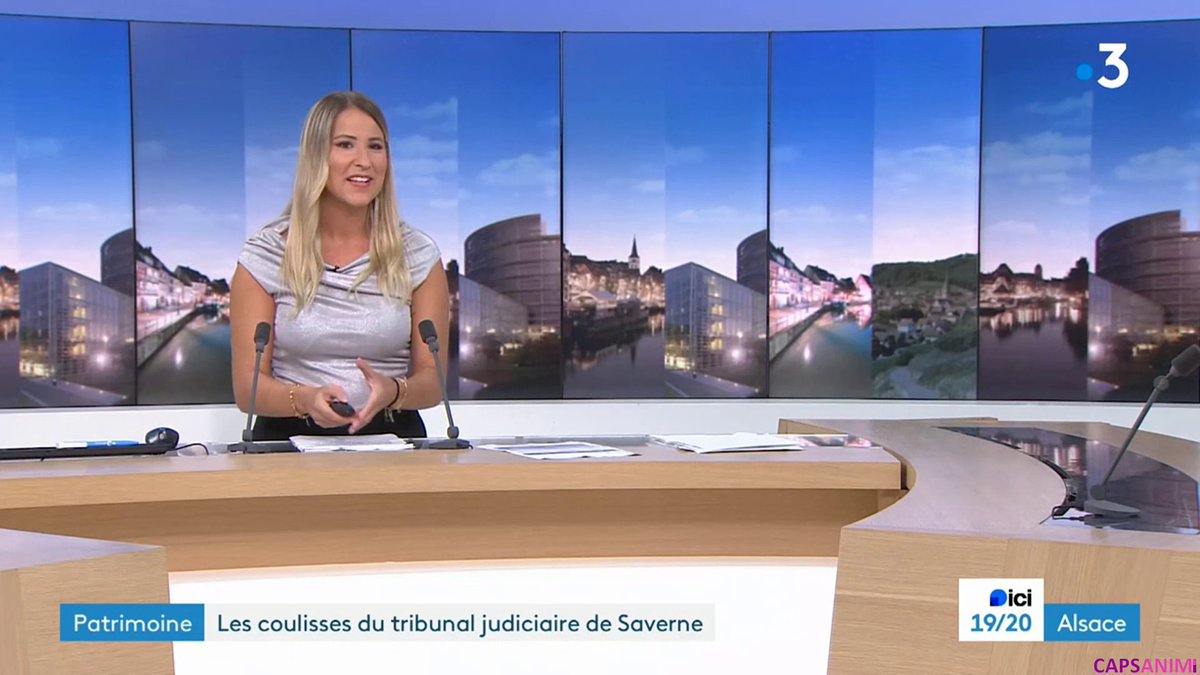 CapsAnim's tweet photo. @Louisepez 📺 @Louisepez ce soir pour ICI 19/20 sur France 3 Alsace https://t.co/YPbExfi2JP