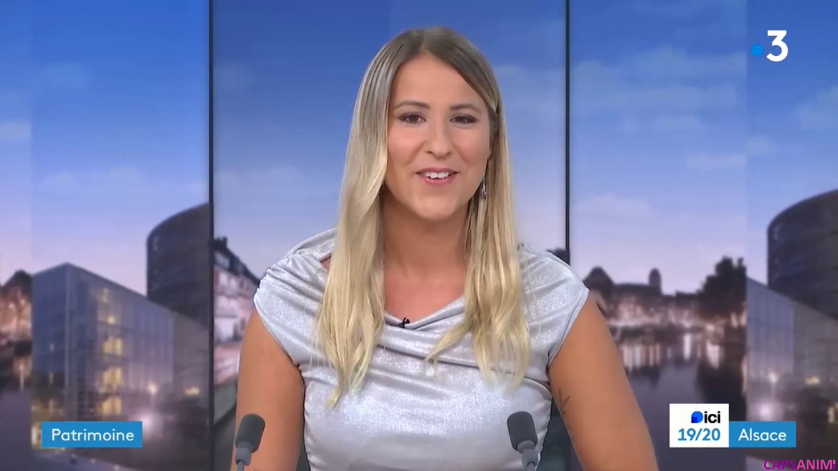CapsAnim's tweet photo. @Louisepez 📺 @Louisepez ce soir pour ICI 19/20 sur France 3 Alsace https://t.co/YPbExfi2JP