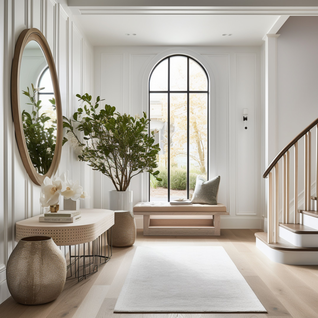 GenDistance's tweet image. First impressions matter, and entryways are no exception! 👀 

Just like a book cover sets the tone for the story inside, your entryway establishes the level and style of the entire home experience.

#InteriorDesign #Entryways