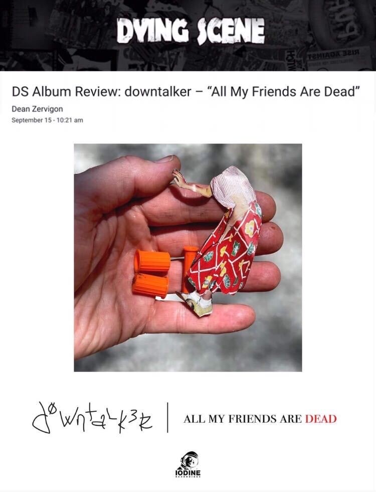 downtalkme's tweet photo. Super grateful for all the kind words yesterday about our two new singles!
 
Streaming everywhere now via @iodinerecords 

Can’t wait for next Friday when we open the @fiddleheadusa album release show at @RoyaleBoston https://t.co/RK3fnHPIBt