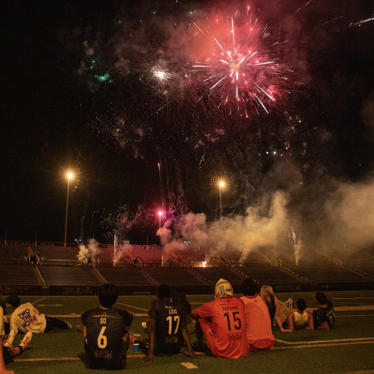 ChattanoogaFC's tweet photo. Fireworks are returning to Finley October 1st and you don't wanna miss it! 🎆

Link to purchase tickets here 👇
👉 https://t.co/DRBv1yaMp7

#CFC2023 #BetterTogether #SomosCFC https://t.co/yb3al6WRlF