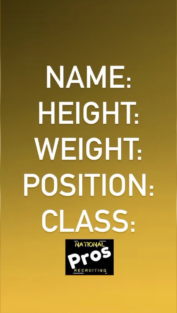 National Pros Recruiting tweet media