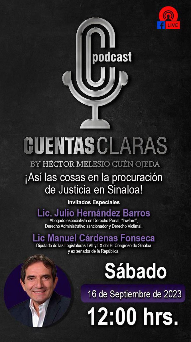 juliohbarros's tweet photo. HOY a las 13:00 horas del centro 12:00 del Pacífico no se pierdan este interesante programa al que me invita el profesor @melesiocuen con la participación del gran @card6426
Aquí se puede ver: 👇🏼👇🏼���🏼👇🏼
https://t.co/fzbCH4o0G5 https://t.co/FmYxoIwEH9