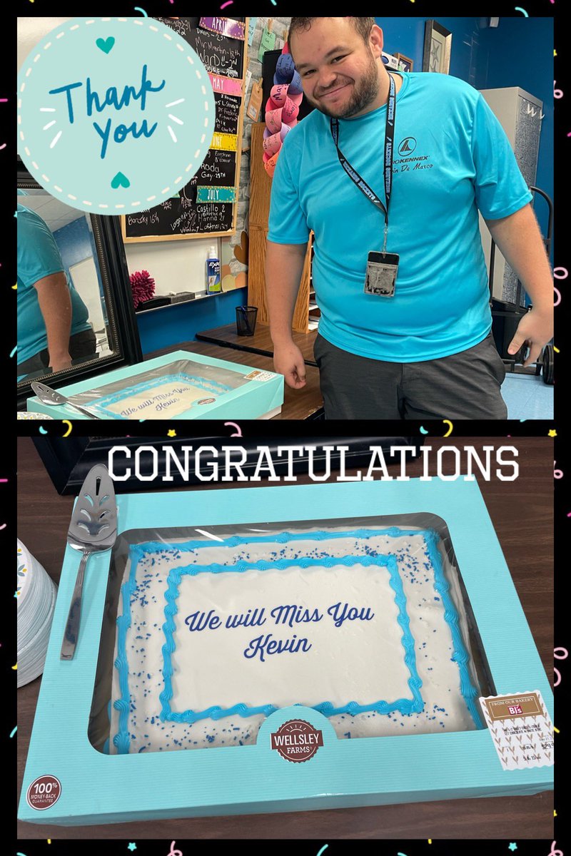 JRickardsMiddle's tweet photo. Congratulations to our Micro-Tech Mr. Demarco he is moving to a new position in the district. Thank you for everything you have done for our Rocket ๐ family. You will be missed. #Rocketforever https://t.co/mPUouJPy5O
