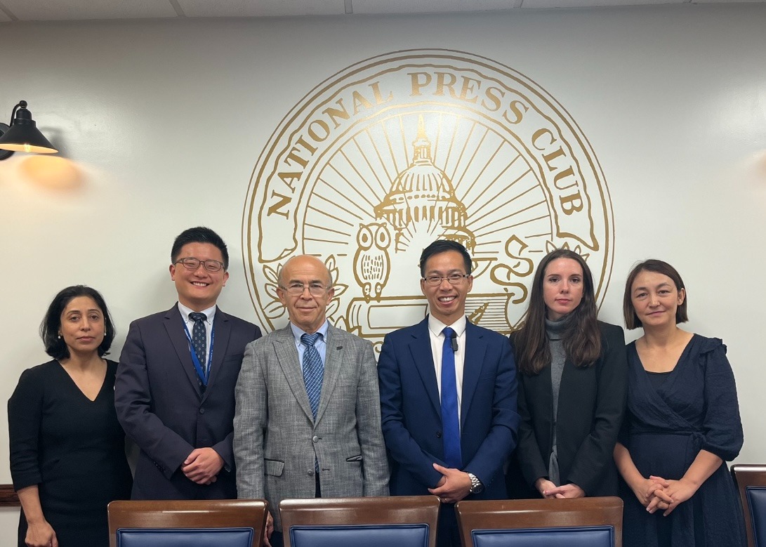 I spoke at the National Press Club alongside Timothy Cho & @GlobalStratView. The CCP is behind the atrocities faced by #NorthKoreans & #Uyghurs, & why Koreans should not overlook this. Forced labor, human trafficking...I highlighted how the regime devalues human life.