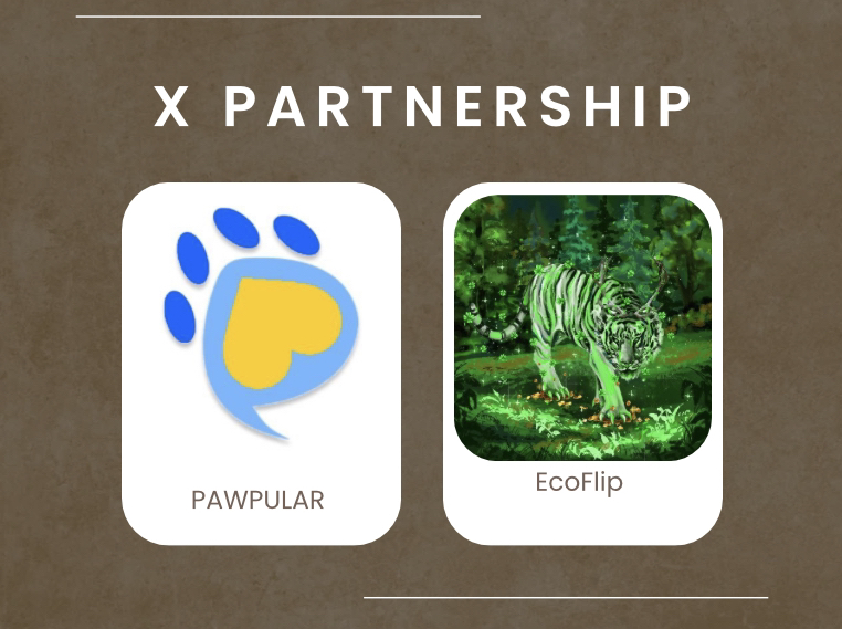 🎉 WL GIVEAWAY 🎉

🐾 PawPular X EcoFlip 🍀

Prizes:
🏆 10x WL PawPets Go Collar NFT from Pawpular 
🏆 10x WL from EcoFlip 

To Enter: 
✅ Follow @PawpularApp & @ecoflip_io
✅❤️ & RT 
✅ Tag 3 friends  

⏰48H

#pawpular #pawpularapp #polygon #NFTs #wlgiveaways #ecoflip #ECO