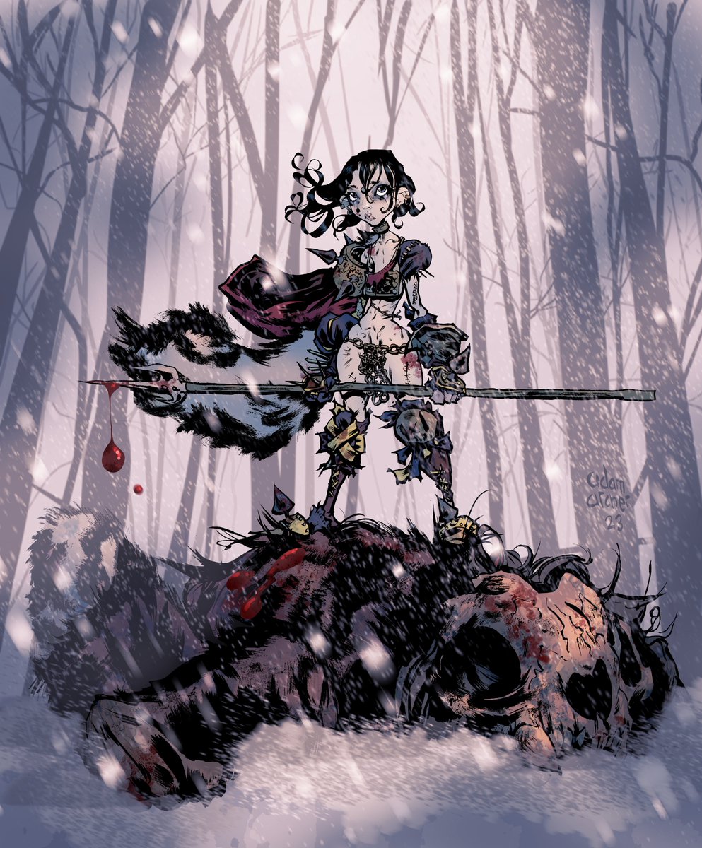 Jack_Stewart's tweet image. The Twins.  #RoseRed #SnowWhite

Blood is thicker than hatred.

#writing #author #publisher #art #drawing #illustration #artbook #ink #inks #inking #artbooks #conceptart #conceptartist #sketchaday #characterdesign #characterdesigner

Cover #artwork by the magnificent…