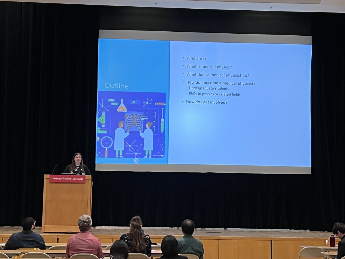 Great talk from #CleClinicCancer Susan Kost <a href="/PennOhioAAPM/">PennOhio AAPM</a> #POWVFALL2023 about #MedicalPhysics as a career