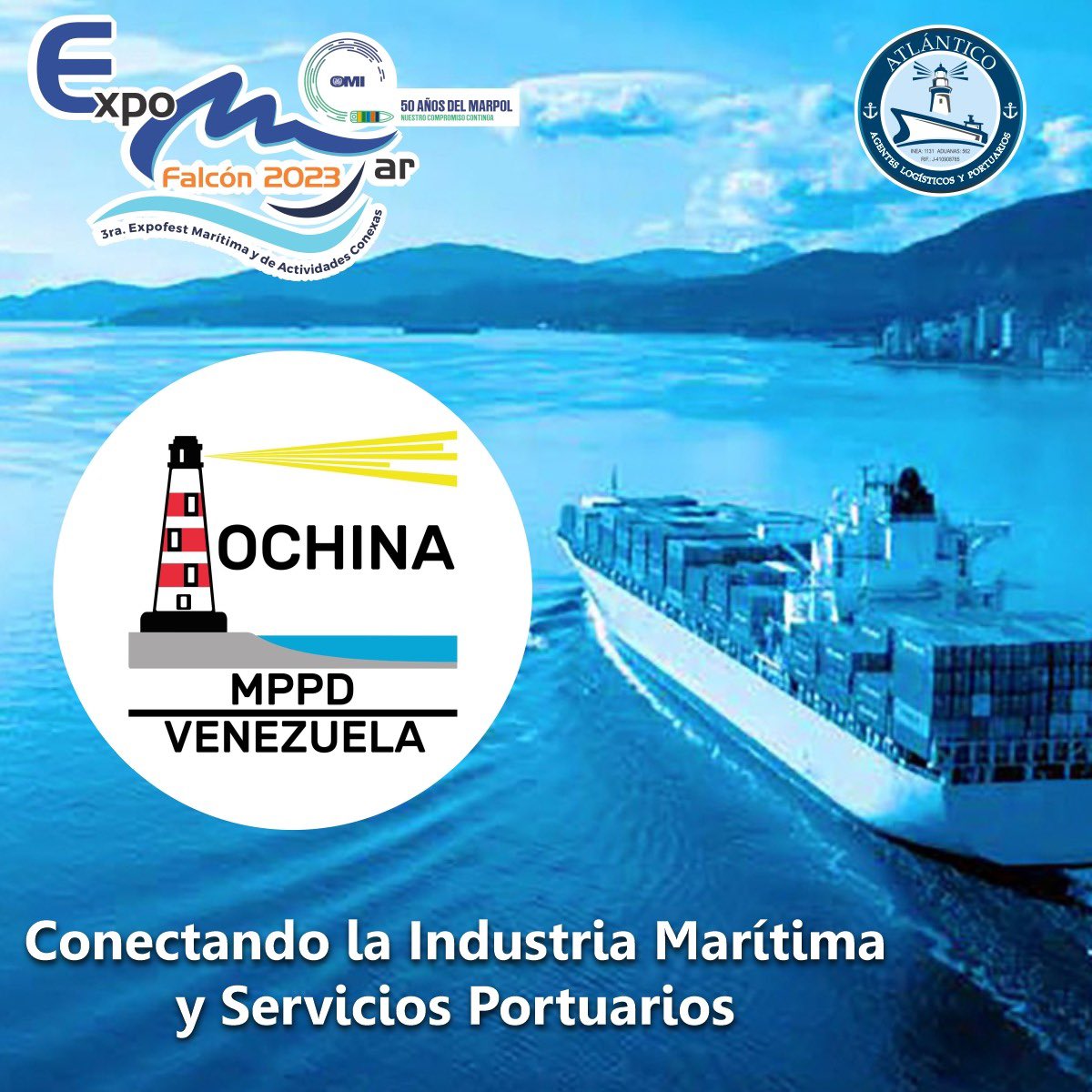 Seguimos sumando sponsors a la Expomar Falcón 2023. En esta oportunidad le damos una calidad bienvenida los amigos de OCHINA 

Bienvenidos a bordo🚢🛟⚓️🚤🤿🚨