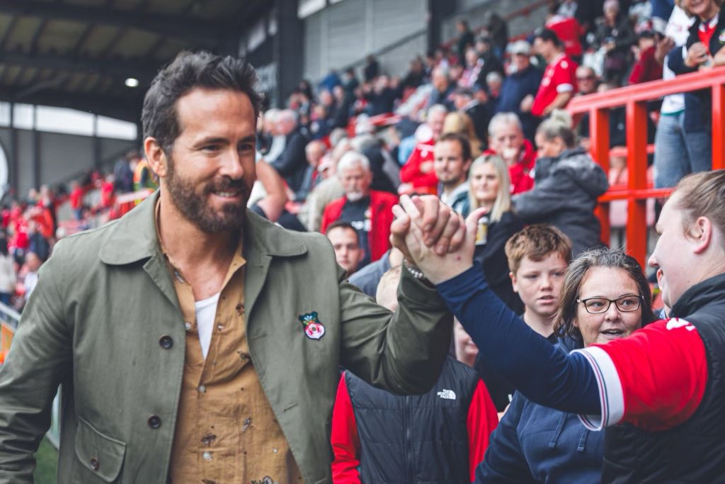 VancityReynolds's tweet photo. Home Sweet Home. @Wrexham_AFC https://t.co/V0dTdUydfE