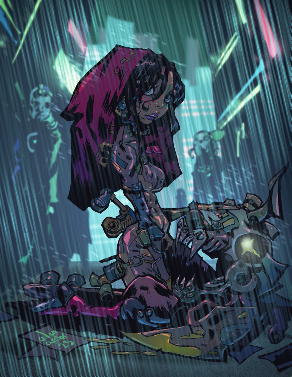 Jack_Stewart's tweet image. Red's not so little anymore.

#CrimsonHood

#writing #author #publisher #art #drawing #illustration #artbook #ink #inks #inking #artbooks #conceptart #conceptartist #sketchaday #characterdesign #characterdesigner

Cover #artwork by the magnificent @AdamArcherArt.