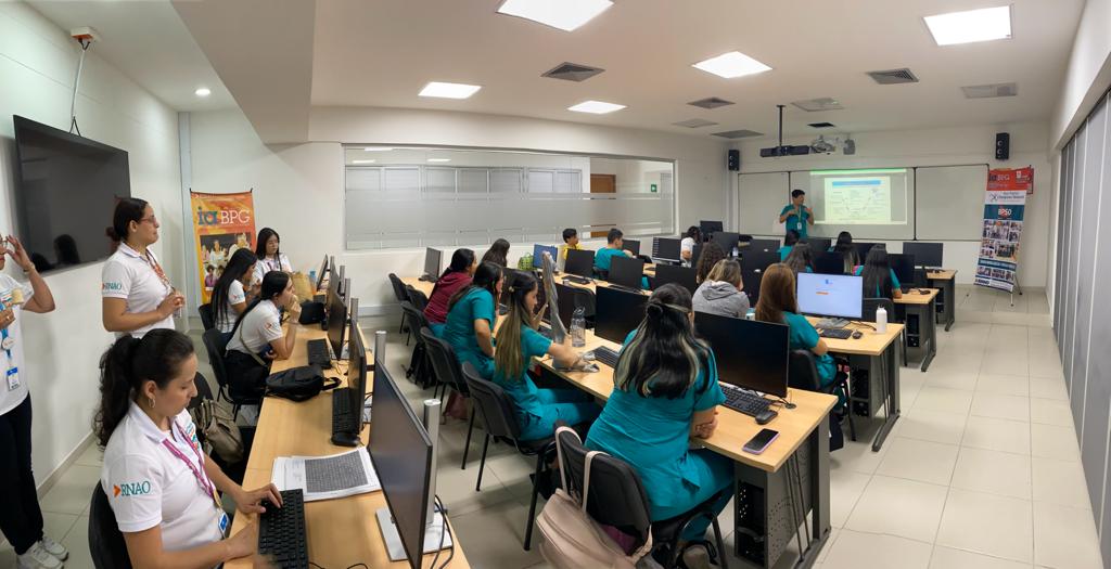 IV cohorte curso orientación Champions students Universidad Autónoma de Bucaramanga, continuamos trabando por la sostenibilidad para transformar enfermería a través del conocimiento