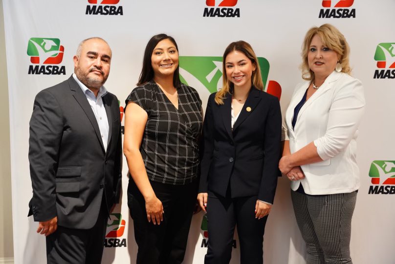 SocorroISD's tweet photo. Great job to @MECollege_HS senior Andrea Moreno who represented #TeamSISD with skill &amp; professionalism as she spoke at the Tomás Talks session at the #MASBAConference2023. She presented about her academic journey and how she has seized her opportunities in Socorro ISD. Way to go! https://t.co/SWZK4hoCrQ