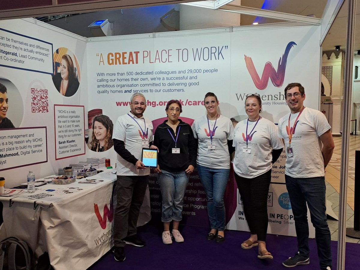 It was another great day at the #ManchesterJobShow 🙌🏻

Thank you to everyone who has engaged with us over the last couple of days, it’s been brilliant to share what WCHG is all about 😊🏡 .

#Wythenshawe #Manchester #WCHG
