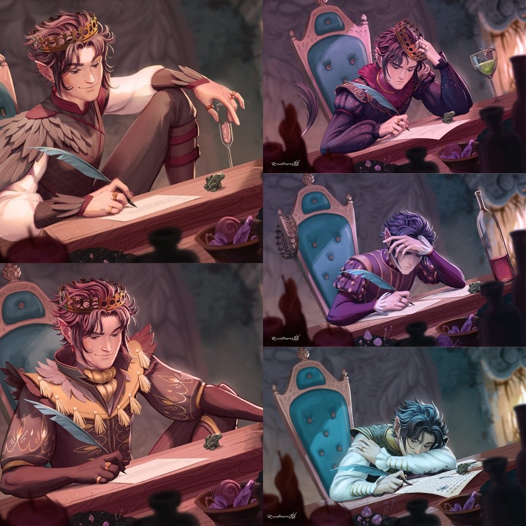 MANO FIZERAM A FANART DO CARDAN ESCREVENDO AS CARTAS PRA JUDE 😭😭 🎨  rosiethorns88 (ig)