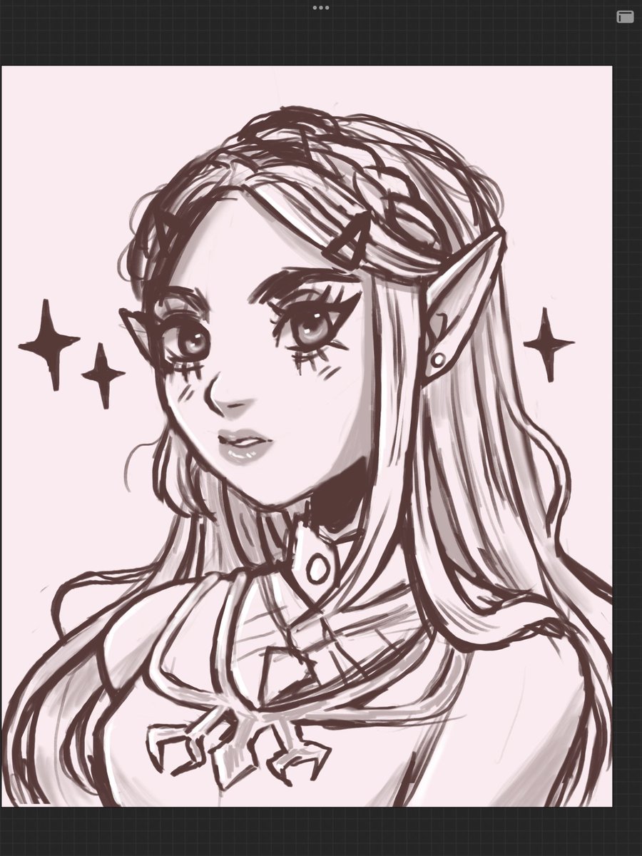 receedraws's tweet photo. Zelda real quick ✨ https://t.co/kjY7HEJAer