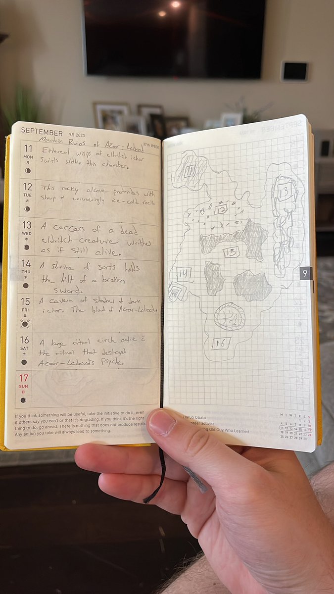 dduhon92's tweet image. Another day

Another dungeon

Dungeon 23- Level 9- Mountain Ruins of  Azoor-Labaad

#dungeon23