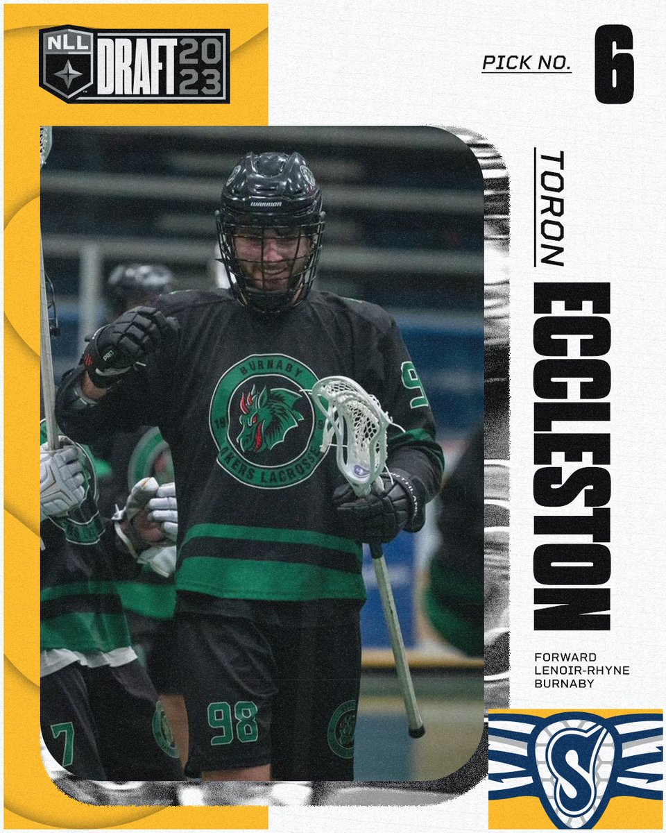 The newest member of <a href="/GeorgiaSwarmLAX/">Georgia Swarm Professional Lacrosse</a>, Toron Eccleston.

<a href="/BurnabyLakers/">Burnaby Lakers 🐉</a> | @LRBears