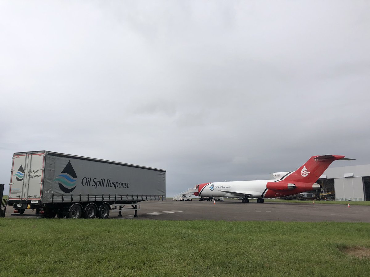EGFF_GA's tweet photo. This week @GlobalTrekCWL we’re honoured to support  the Oil Spill Response Boeing 727 operated by @2Excel_Aviation at @Cardiff_Airport during their exercise.

#FBO #AircraftHandling #Aviation #AvGeek #OilSpillResponse #GroundHandling #GlobalTrekAviation #CardiffAirport #EGFF https://t.co/YjYcGiLEmf