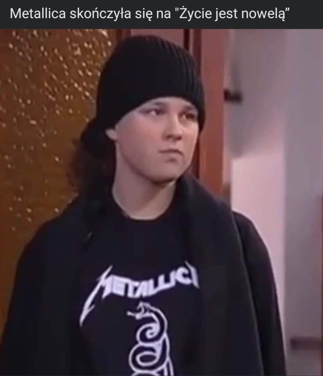 KamilConcretus's tweet image. #Metallica #klan