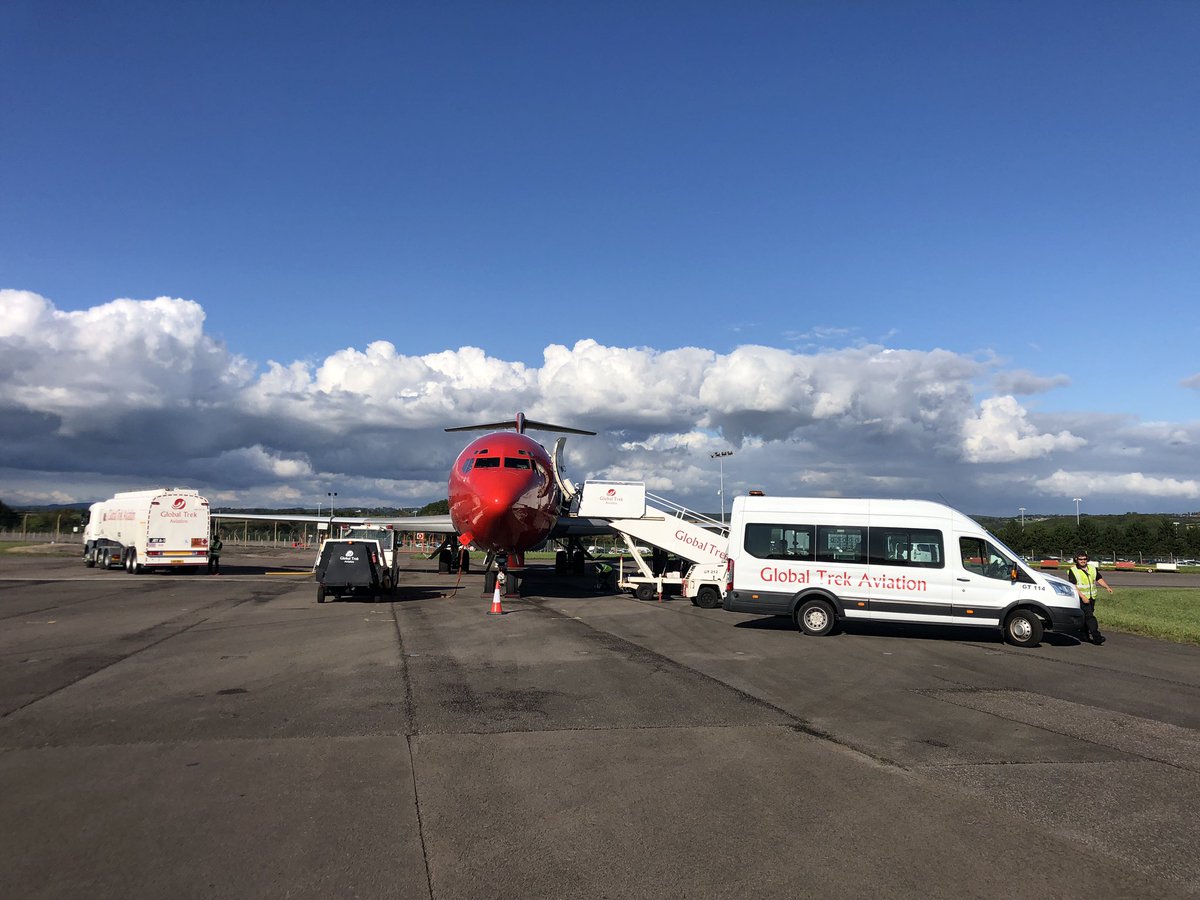 This week <a href="/GlobalTrekCWL/">Global Trek Aviation Cardiff</a> we’re honoured to support  the Oil Spill Response Boeing 727 operated by @2Excel_Aviation at <a href="/Cardiff_Airport/">Cardiff Airport</a> during their exercise.

#FBO #AircraftHandling #Aviation #AvGeek #OilSpillResponse #GroundHandling #GlobalTrekAviation #CardiffAirport #EGFF