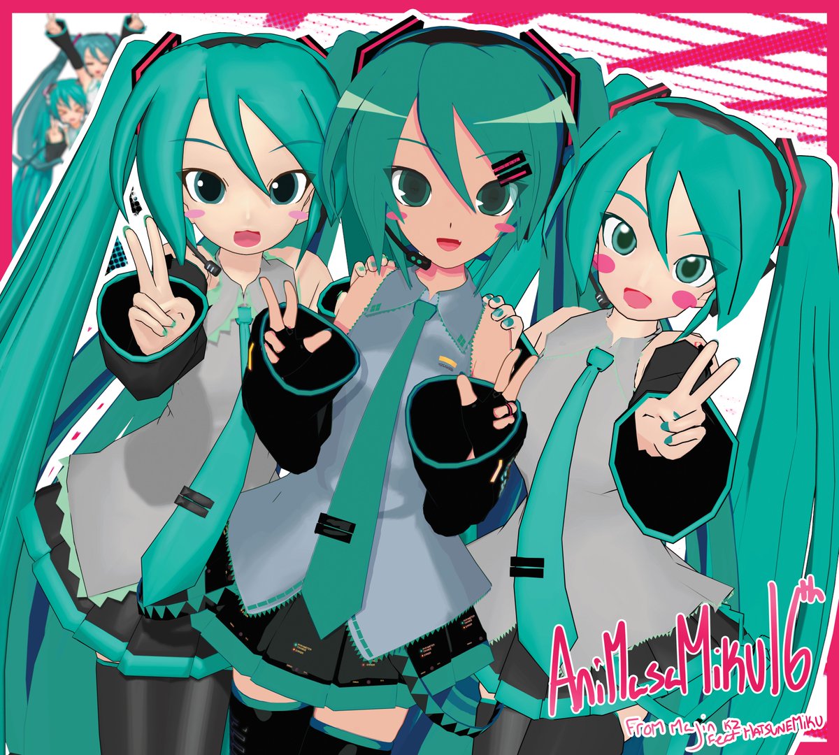 Today is Animasa Miku's 16th birthday! Congratulations! - majin_kz feat ...