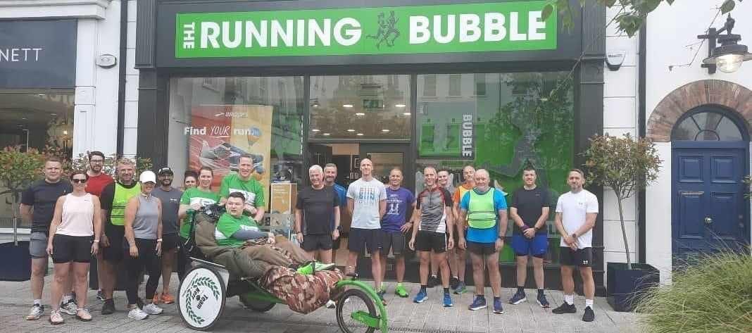 waggyraces's tweet photo. Great to call to the Running Bubble in Lisburn Square today to pick up MORE PRIZES; and what a haul it was! Big thanks to Gillian and Michael for the support.

Also, the Running Bubble have been organising social 5k runs from the shop each Thurs at 6.30pm. Go join! https://t.co/CkZwR9x0SP
