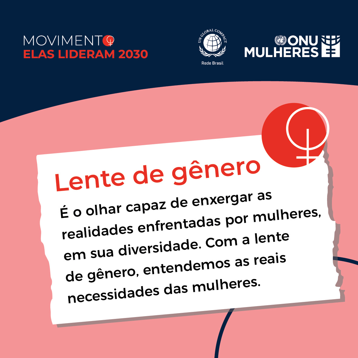 ONUMulheresBR's tweet photo. 💡Imagine que pode usar óculos para enxergar com clareza as dificuldades enfrentadas pelas mulheres? isso é a #lentedegênero. 

As lideranças das empresas devem exercitar o olhar sensível e, a partir de uma escuta e acompanhamento diário, seguir os passos da #igualdadedegênero. https://t.co/cZ4nONEcPS