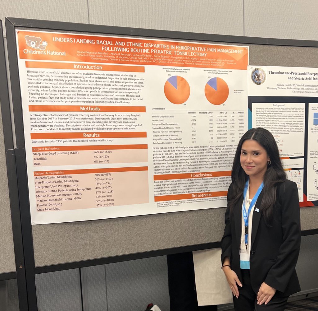mosmrashel's tweet photo. I had the great opportunity to present my summer research project on racial and ethnic disparities yesterday at the @LmsaNational PODER symposium! So happy I got to share it with everyone! https://t.co/xX0azlg2I6