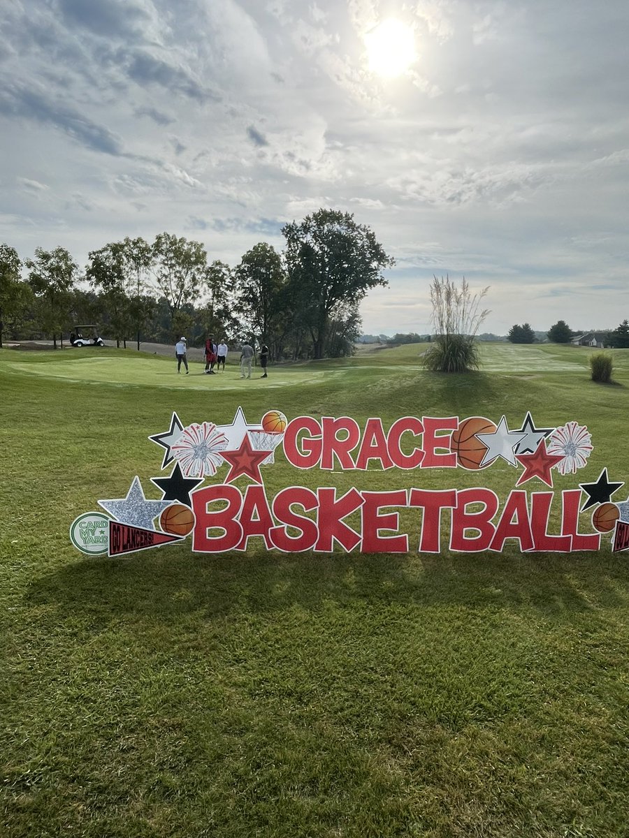 GraceBasketball's tweet photo. It was a great day on the links! Thank you to all of our sponsors, donors, and participants for your support!

#LancerUp https://t.co/KmwS6IVRyU
