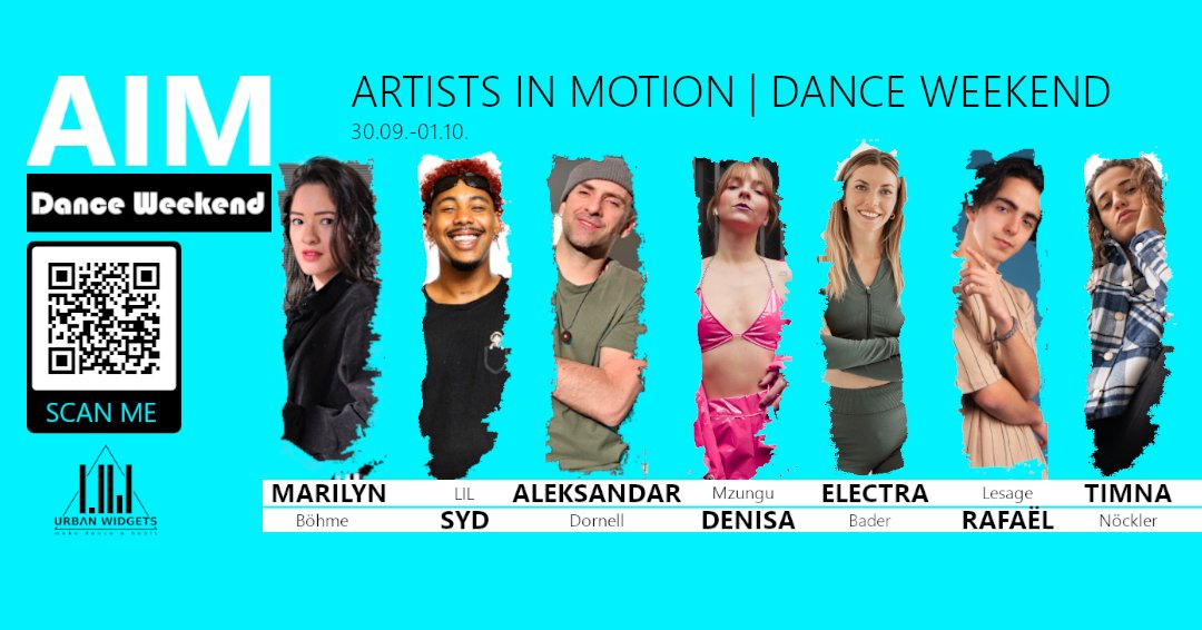 UrbanWidgets's tweet photo. AIM - Dance Weekend 30.09-01.10 in Wien - https://t.co/EXjW0VsINT https://t.co/hbeg3aZelc