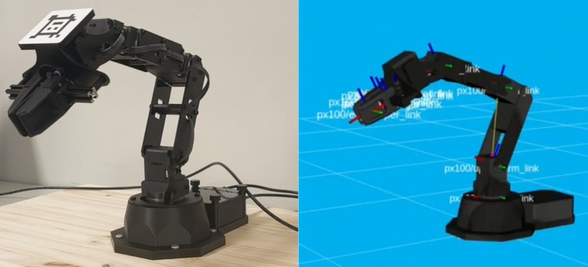 madibabaiasl's tweet image. Some figures and a video of student submissions for Lab 2: ROS2 Humble Interface Installation & Running the Robot in Simulation & Reality's report.
Instructions for this lab:
github.com/madibabaiasl/m…
#robotics #modernrobotics #ros2 #robotoperatingsystem #slu