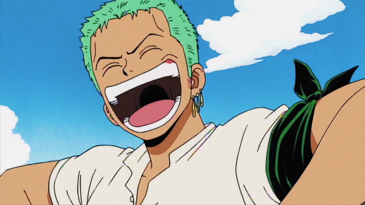 strawhats's tweet photo. Zoro's smile appreciation tweet https://t.co/tJLjZKtTSH