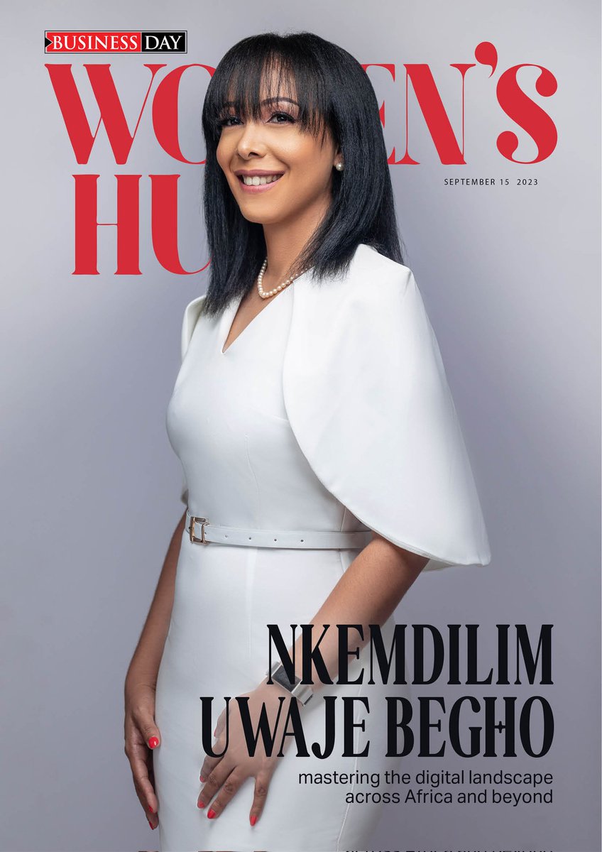 Nkemdilim Uwaje Begho <a href="/missuwajenew/">Nkemdilim Uwaje Begho</a> is a seasoned information technology professional with over 15 years of cross-sector industry experience in Nigeria, Africa's emerging economy.

READ INTERVIEW
businessday.ng/interview/arti…

DOWNLOAD MAGAZINE
bit.ly/45UM7Je

#Businessday