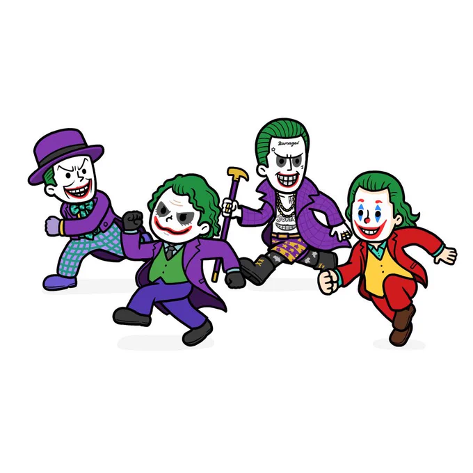 ジョーカー四兄弟 #BatmanDay
