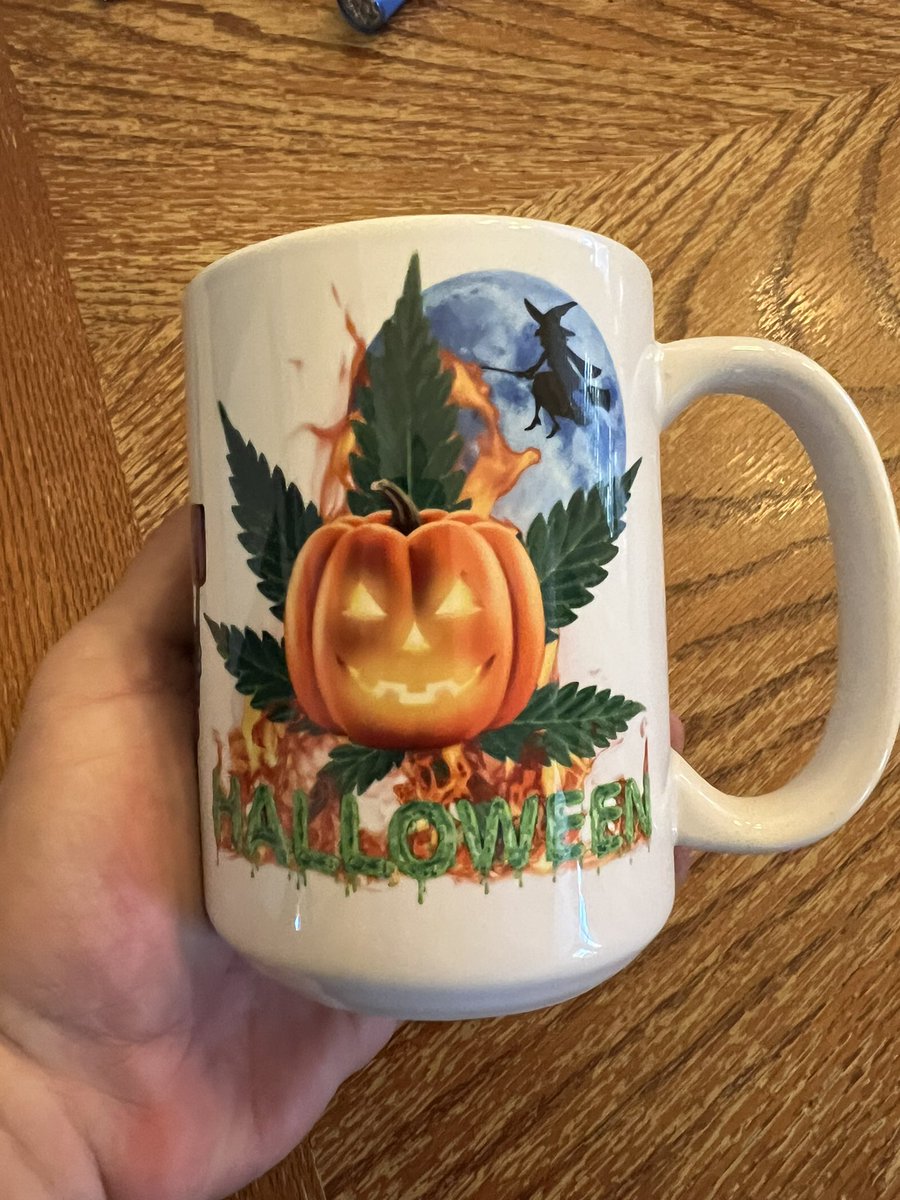 Get your Halloween mugs today!!!🐢🧡🔥

chefturtle420.com/products/white…
#mugs #Halloween #halloweenmugs #halloweenmug #coffeemug #custommugs #halloweencups #chefturtle420 #Shopify #supportlocalartists #supportlocal #supportlocalbusiness #cannabiscommunity #cannabismugs #cannabiscommunity