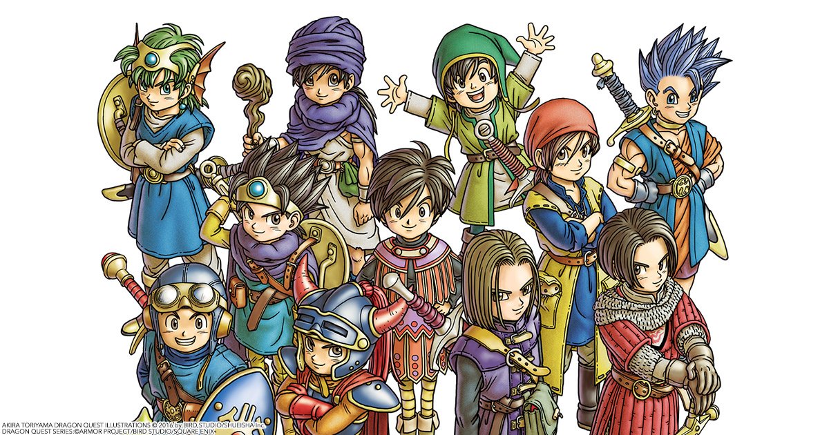 theWellRedMage's tweet photo. How is it that Dragon Quest and Final Fantasy grew up together but one of them seems so regular and chill while the other seems like it grew up on nothing but Red Bulls and conspiracy theories? https://t.co/zQ4oBzCo0b