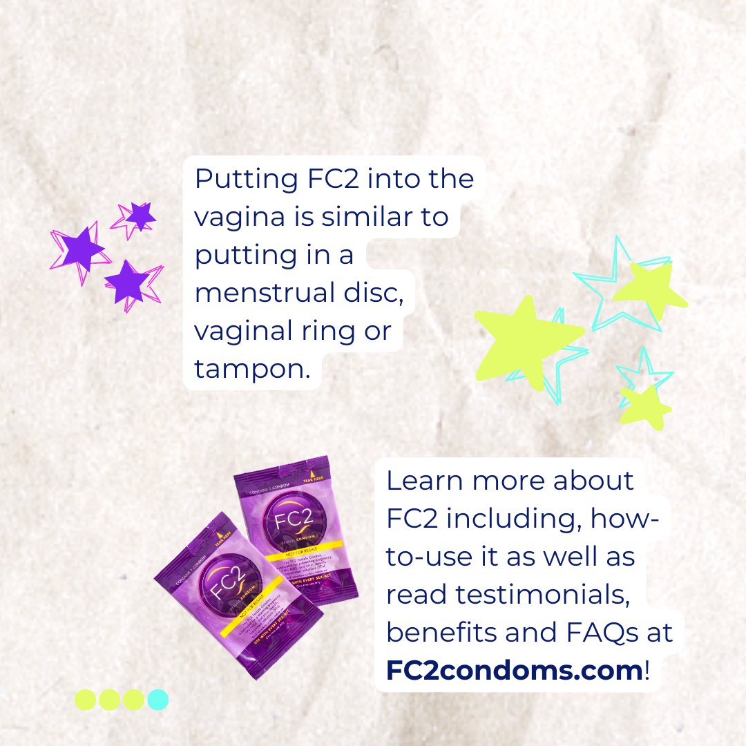 FC2USA's tweet image. Hats off for Global #FemaleCondom Day! A.K.A. &quot;internal&quot; condom. Sharing a few quick facts around FC2 Visit FC2condoms.com to learn more about FC2 Female Condoms (#internalcondom) and reach out to us anytime with questions/feedback! We love to hear from you! 🫶 #sexed
