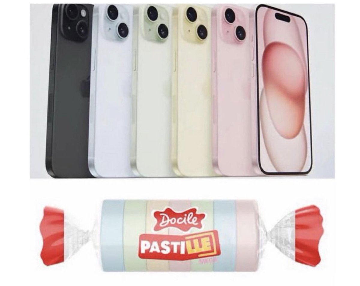 Apple_milgrau's tweet photo. Essa nova paleta de cor da Apple está muito boa, só achei que faltou o vermelho. https://t.co/51DuCOVgJg