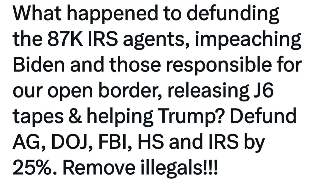 * @SpeakerMcCarthy @LeaderMcConnell @SenateGOP @HouseGOP @GOP @GOPChairwoman It is no longer good to ignore promises made to conservatives. We expected results. 'You have been weighed, measured and found wanting'