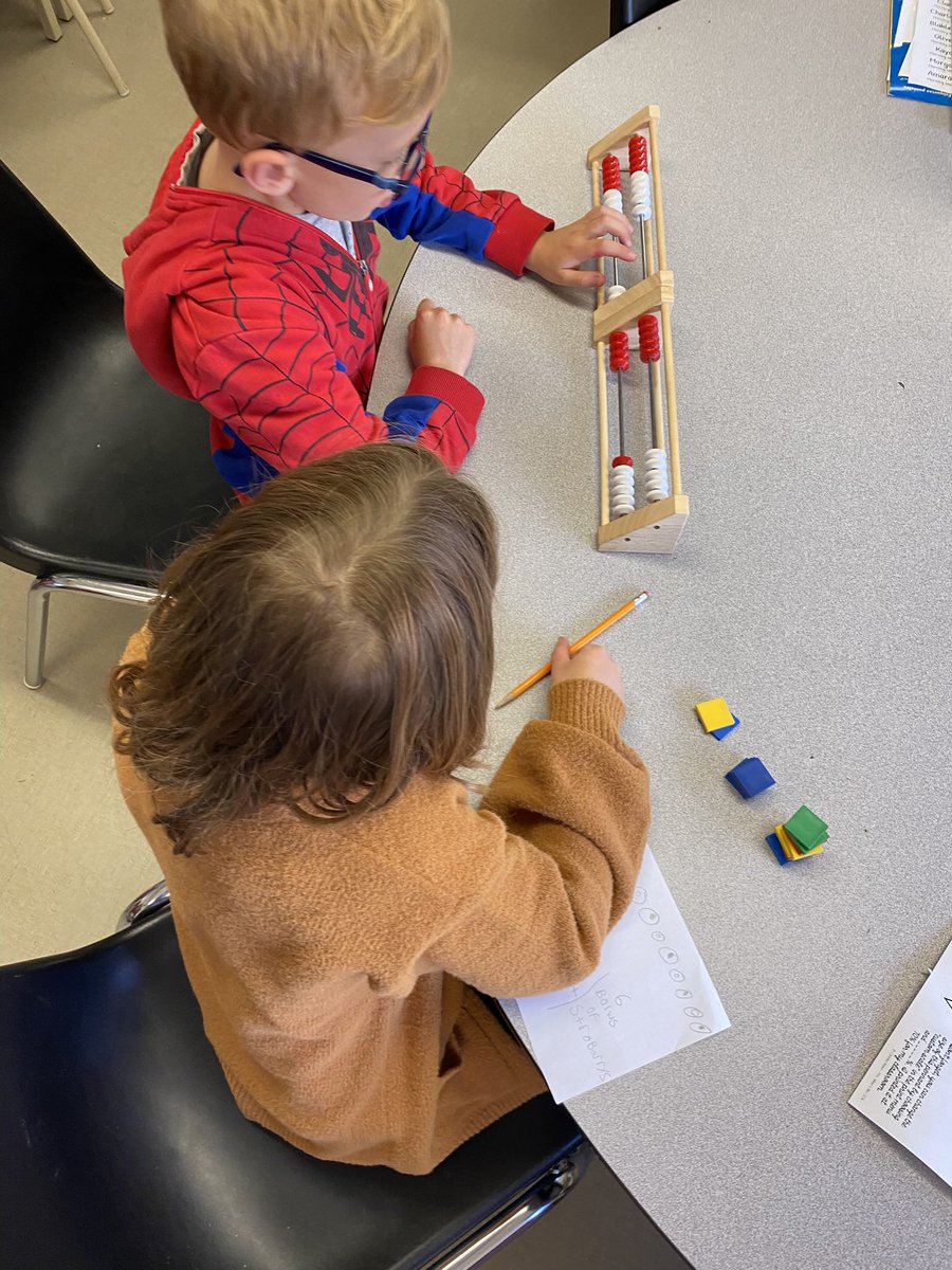 MsSimons_Stock's tweet photo. We spent a lot of time this week working together and using a variety of strategies &amp; tools to solve math problems then sharing our ideas. Mathematicians at work! https://t.co/8YbRPJQzDl