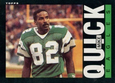 MichaelSlack801's tweet image. #MikeQuick played for eight seasons with the Philadelphia Eagles and was selected to the Pro Bowl five times. He compiled over 6,000 yards and 60 touchdowns in those eight years, making his name very fitting.