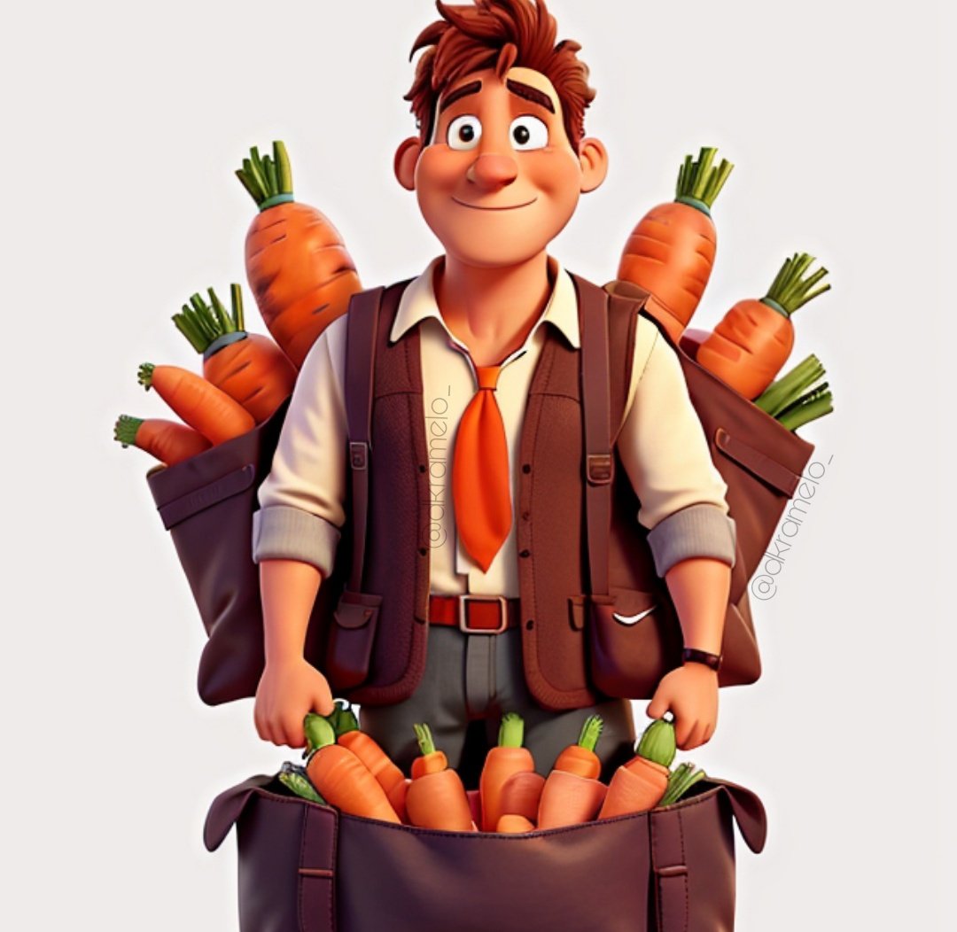 "La zanahoria es buena pa' la vista"

Yo llegando a casa de mi pana ciego...