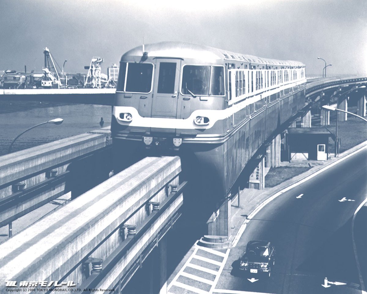 T5Jesv's tweet photo. おはようございます✨日曜日
今日は
#モノレール開業記念日 
1964年の今日、浜松町～羽田空港��で開業㊗️
飛行機好きの息子が幼少の頃、息子を連れてよく乗りました✈✈✈ https://t.co/30nEOw516f