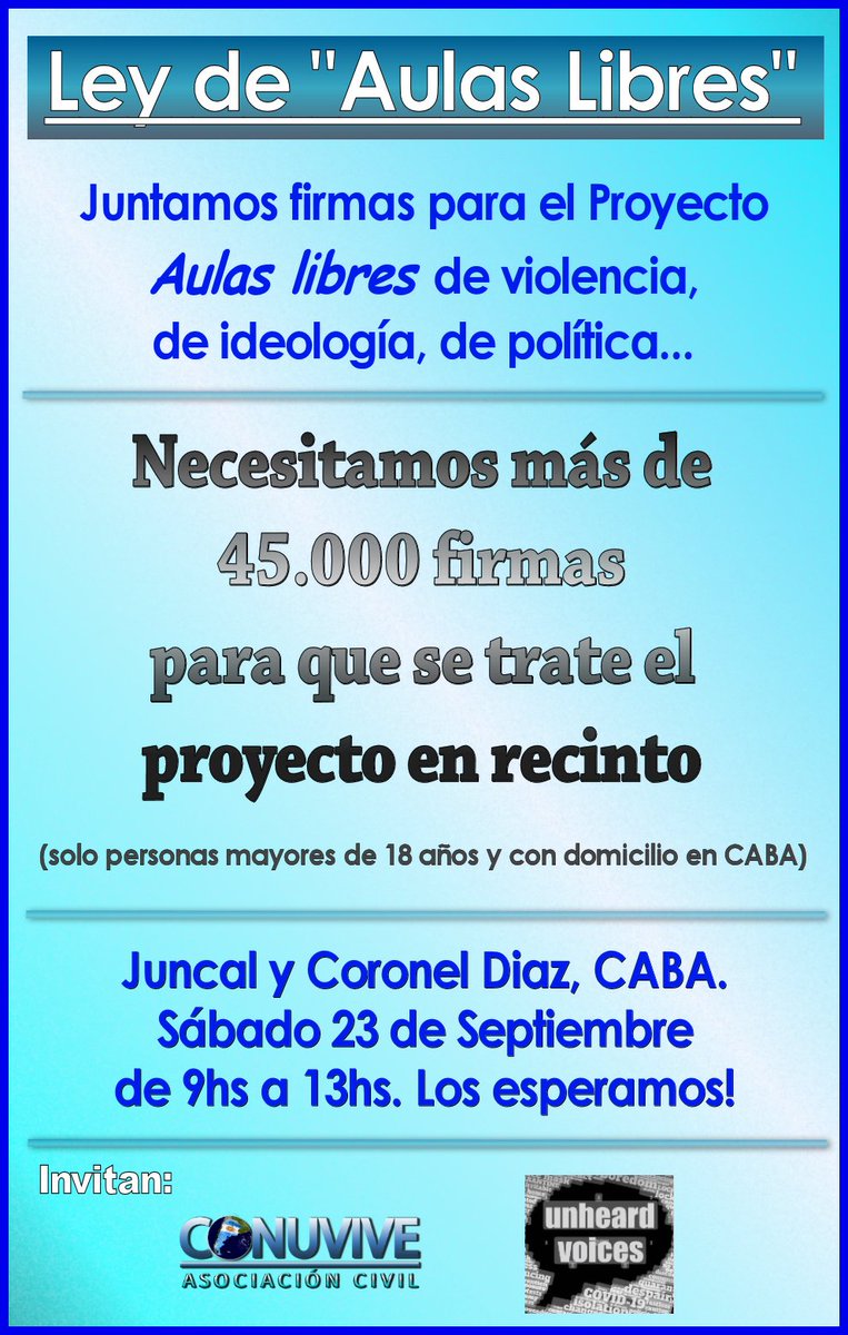 ConuviveA's tweet photo. https://t.co/1vZyZAEHTP