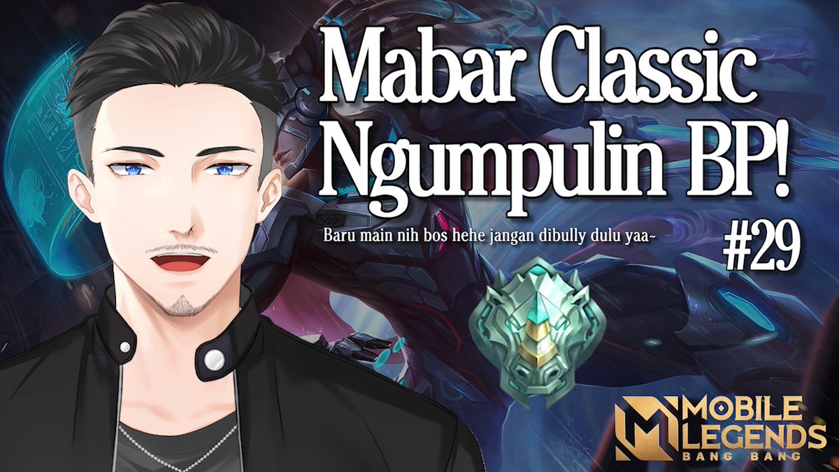 johnbelleric's tweet photo. 【 MOBILE LEGENDS 】 Mari mabar untuk pundi pundi battle point!
Date : Minggu, 17 September 2023
Time : 07.00 WIB (GMT+7)
Link : https://t.co/Q21IopyZXm
Ayo mampir!
#johnbelleric #johnbellive #VTuber #VTuberLive #VTuberID #VTuberIndonesia #VTuberSupport #VTuberUprising https://t.co/Gk6ZcGJZfe