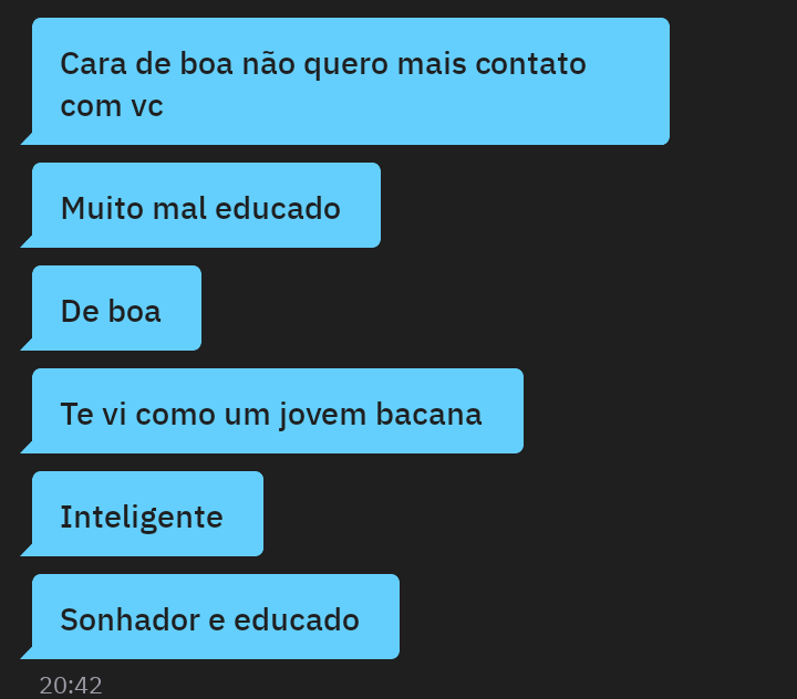 sidetodemon's tweet photo. Amém que eu fiz terapia e sei identificar uma pessoa manipuladora https://t.co/l2Eid1xybc